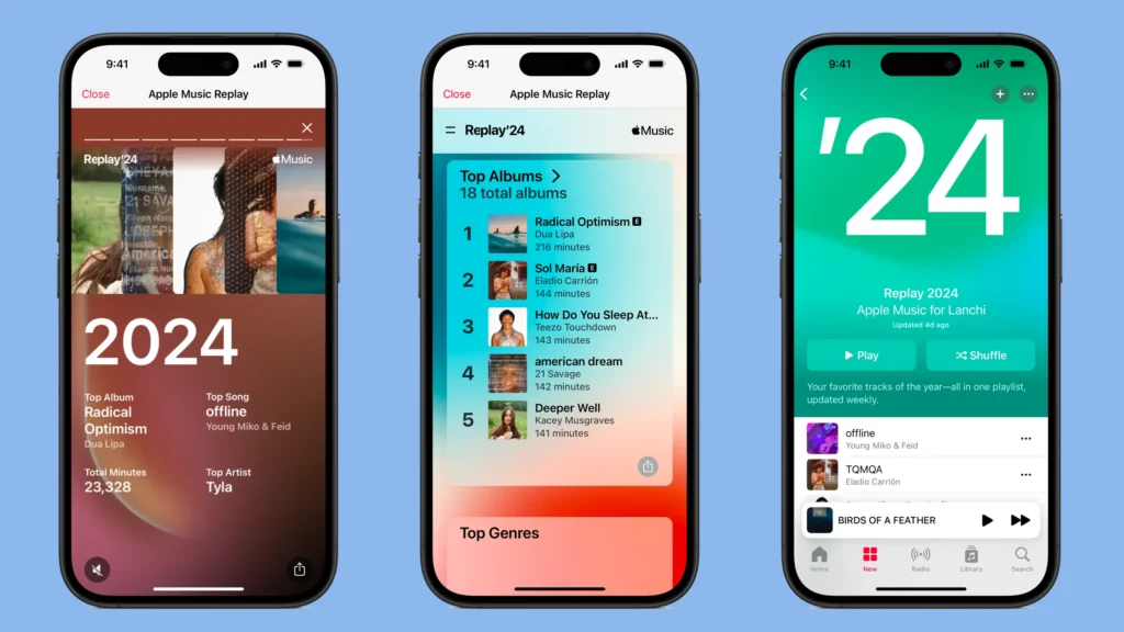 Apple replay